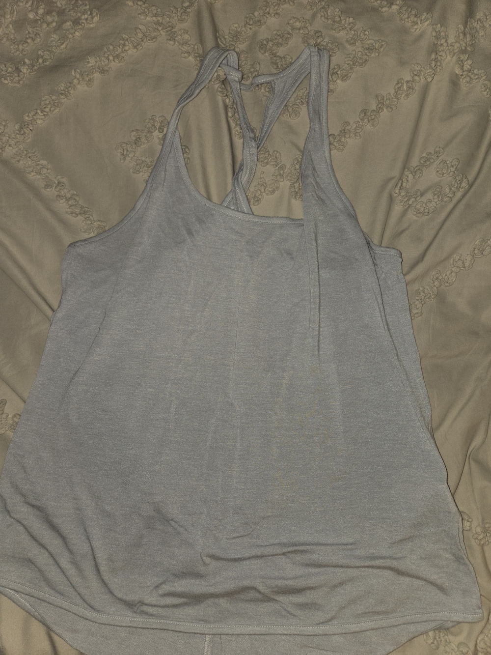 ZYIA Light Gray Racerback Tank